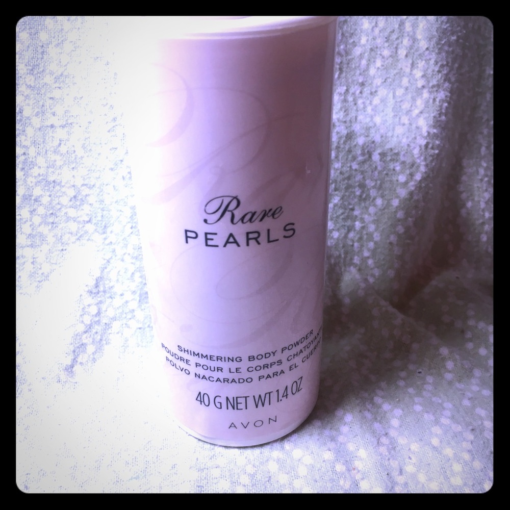 Avon Rare Pearls body powder